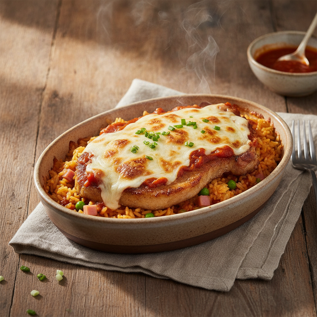 Baked Pork Chop Rice (焗豬扒飯): Hong Kong's East-Meets-West Comfort Food