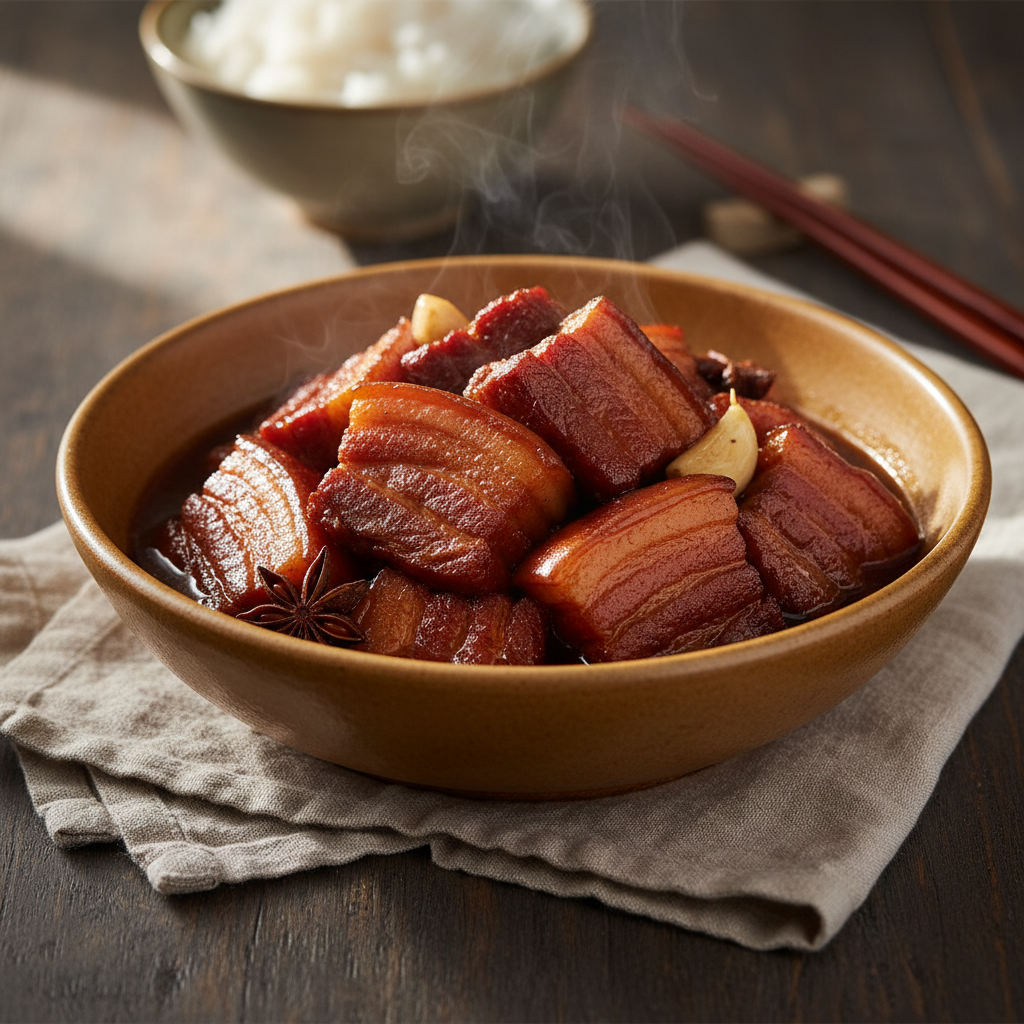 Red-Braised Pork Belly (Hong Shao Rou): Mao's Pork