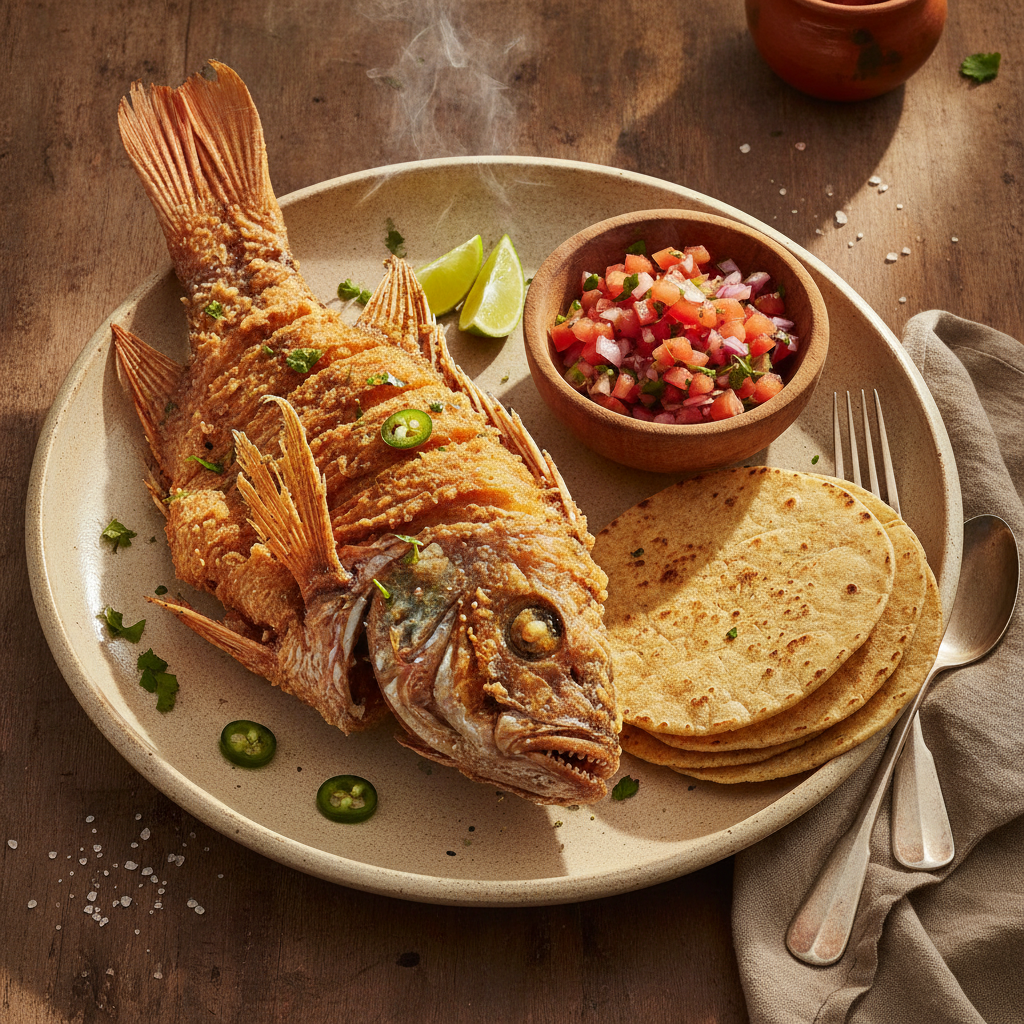 Huachinango Frito: Crispy Whole Fried Red Snapper the Mexican Coastal Way