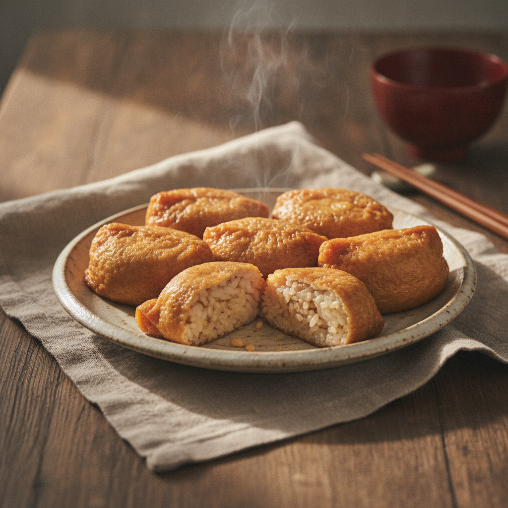 Inarizushi Sweet Fried Tofu Pouch Sushi Rice