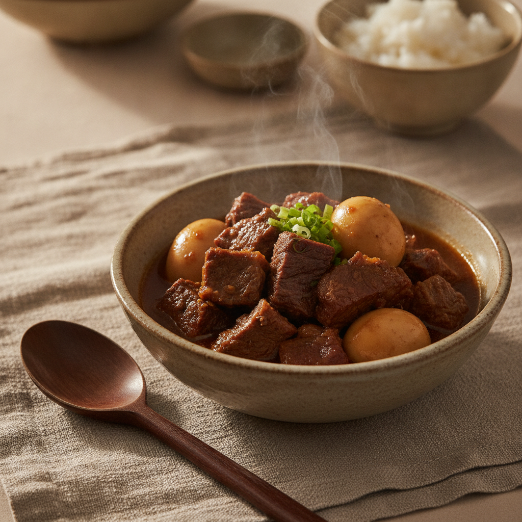 Jangjorim Braised Beef Soy Sauce