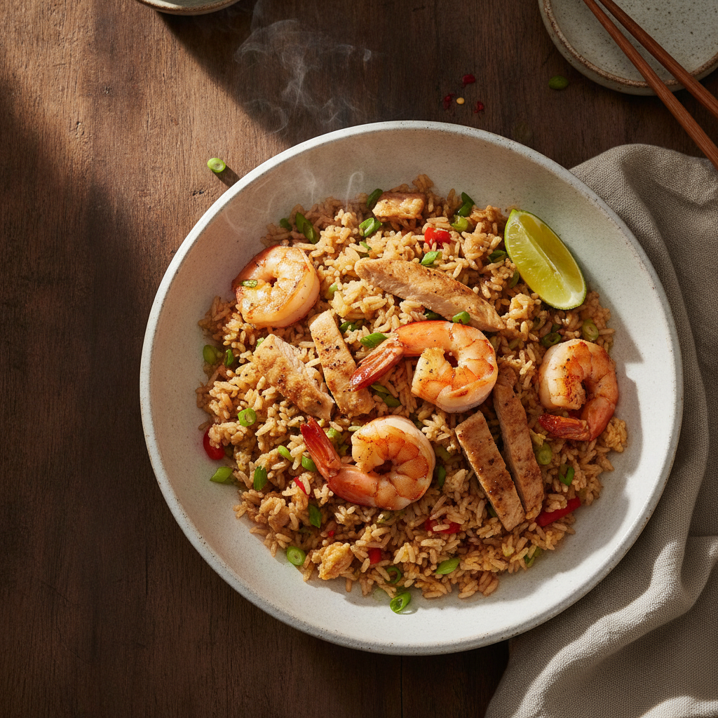 Classic Thai Fried Rice with Choice of Protein