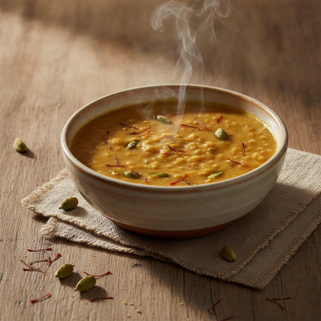 Kheer: Classic North Indian Rice Pudding with Saffron and Cardamom
