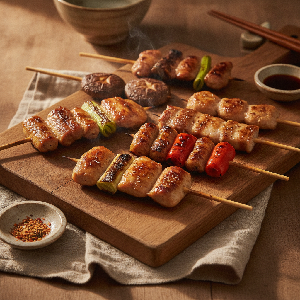 Kushiyaki Assorted Grilled Skewers
