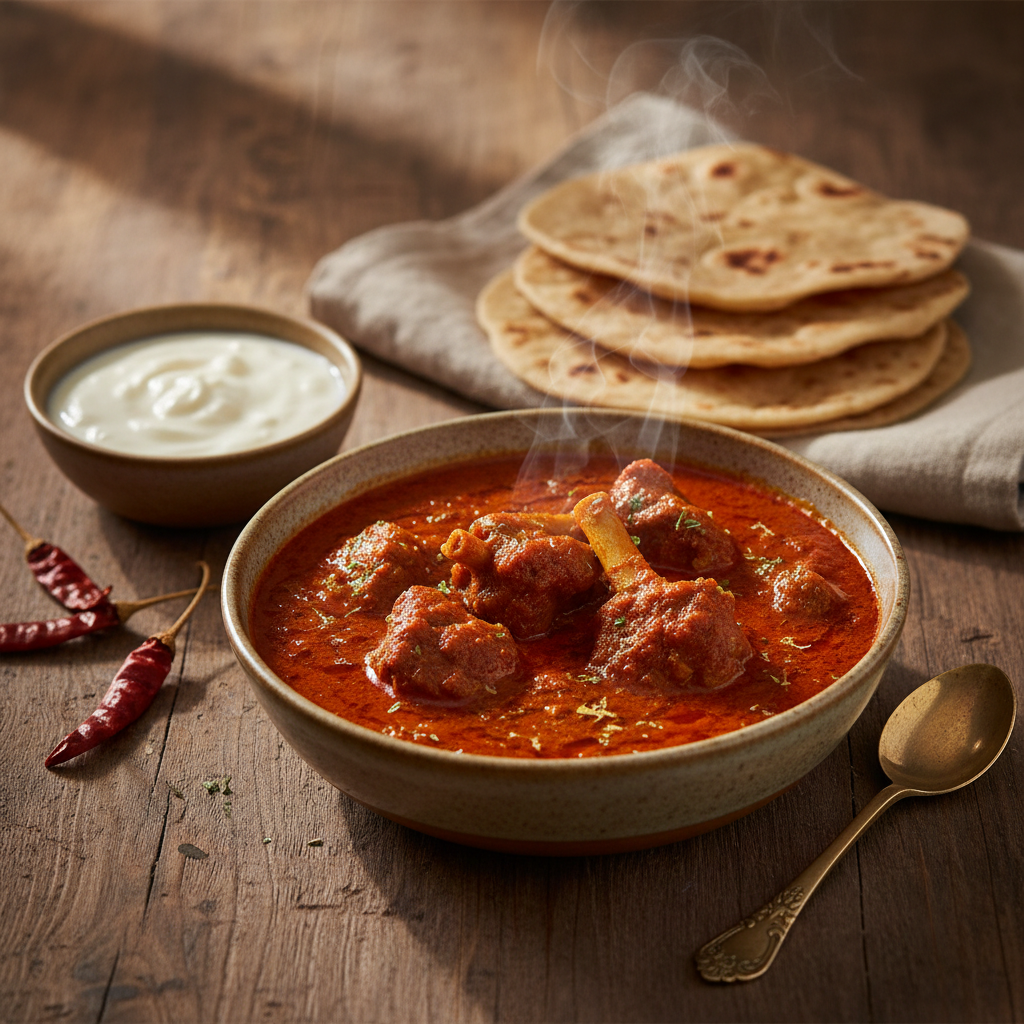 Laal Maas — Rajasthan's Fiery Red Mutton Curry