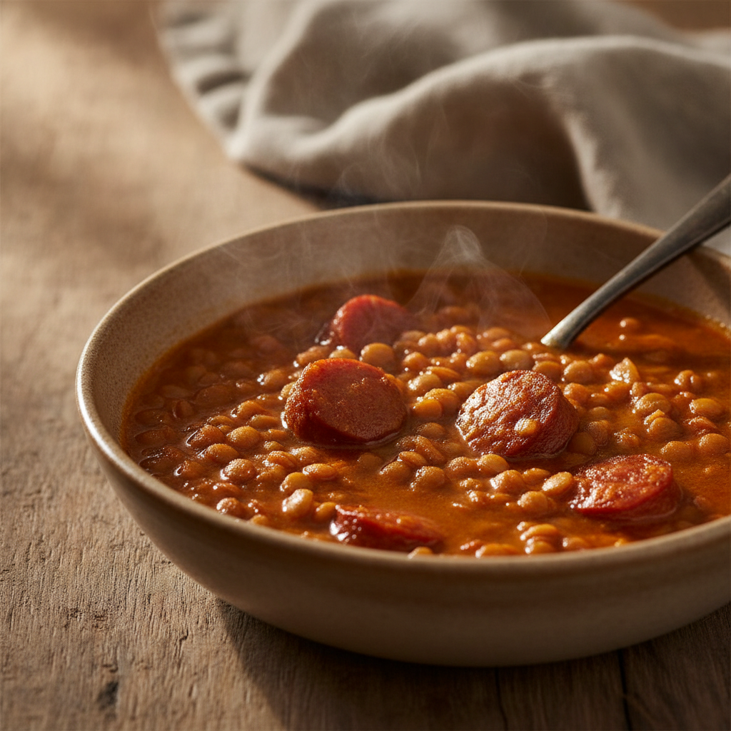 Lentejas con Chorizo: The Spanish Comfort Dinner That Cooks in 40 Minutes