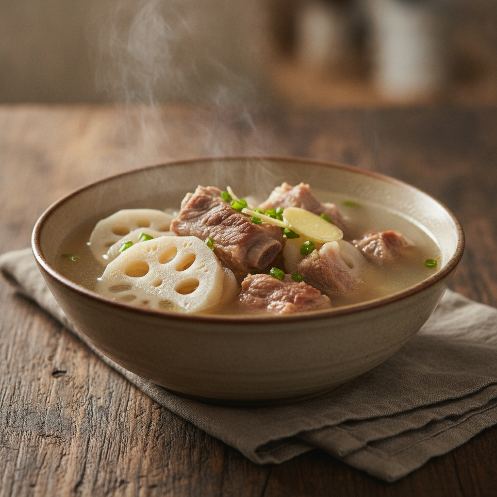 Lotus Root and Pork Rib Soup: Hubei's Silky Comfort Classic