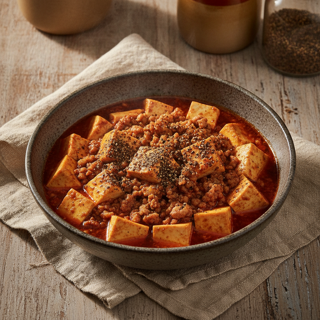 Authentic Ma Po Tofu — Doubanjiang, Silken Tofu, and the Numbing-Hot One-Two