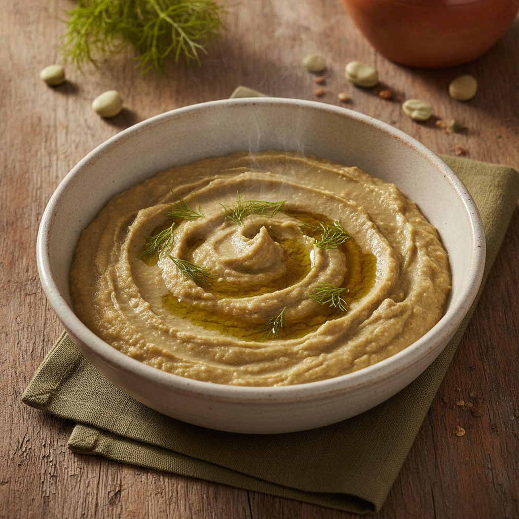 Maccu di Fave: Sicily's Ancient Fava Bean Purée with Wild Fennel
