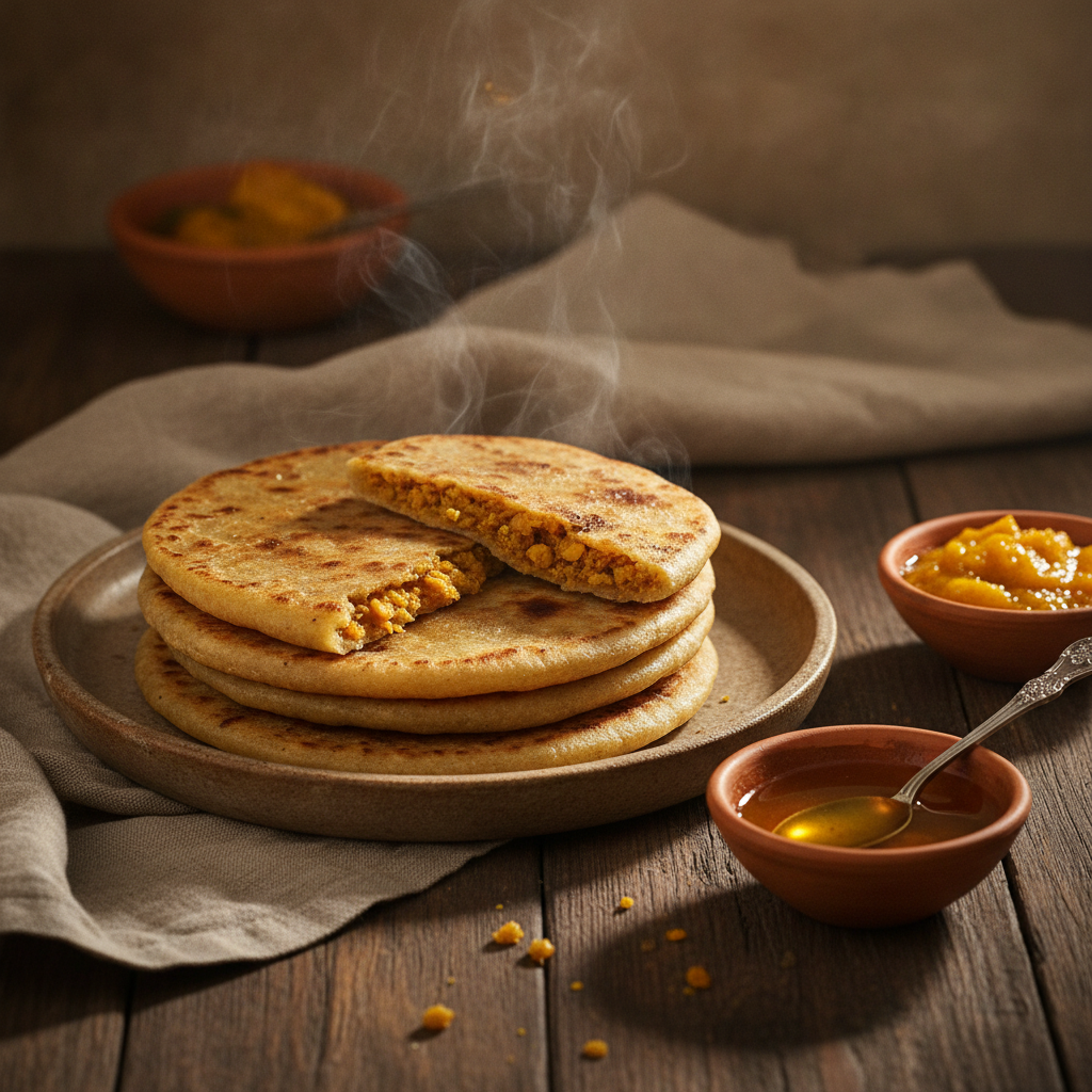 Maharashtrian Puran Poli — Sweet Chana Dal Flatbread for Festivals