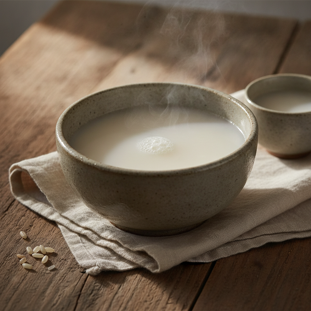 Traditional Milky Fermented Rice Wine
