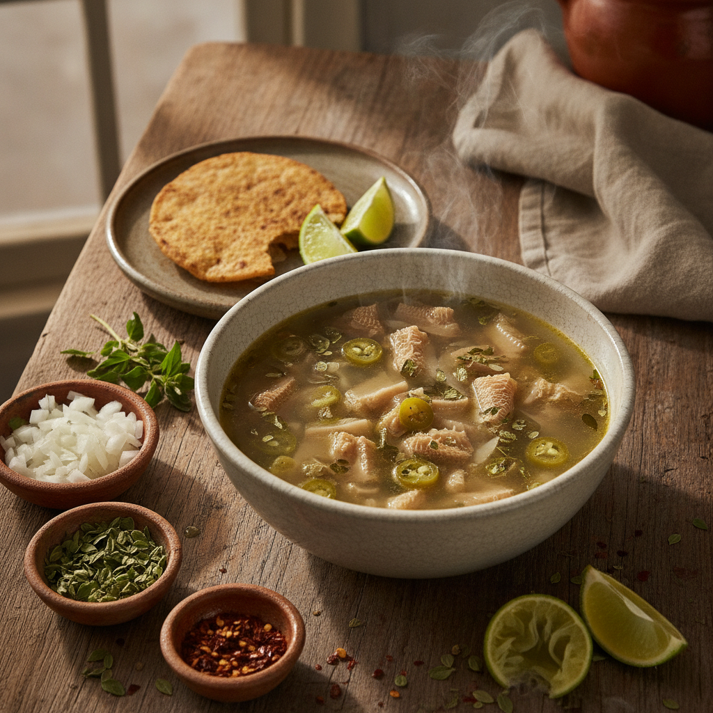 Menudo Blanco: Northern Mexico's Clear Tripe Soup for Sunday Mornings