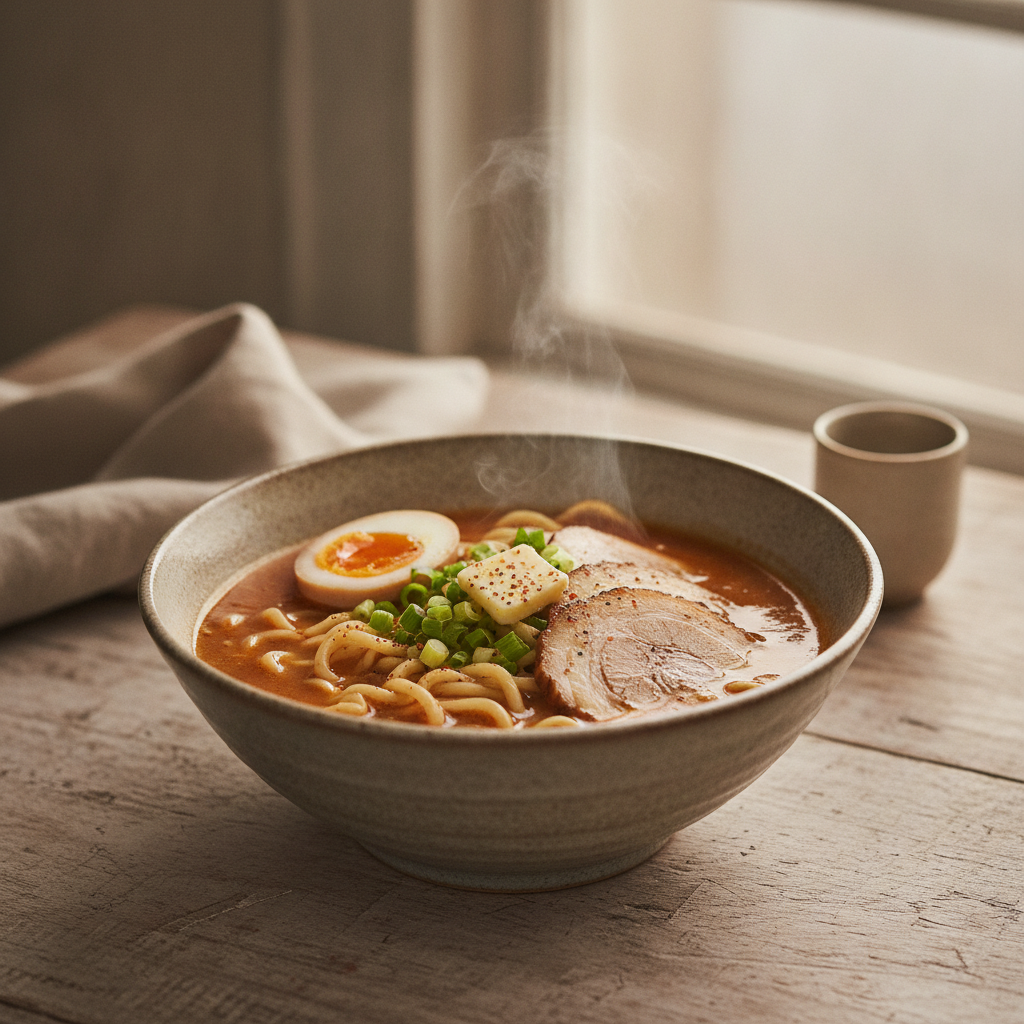 Miso Ramen: Savory Fermented Soybean Broth Noodles