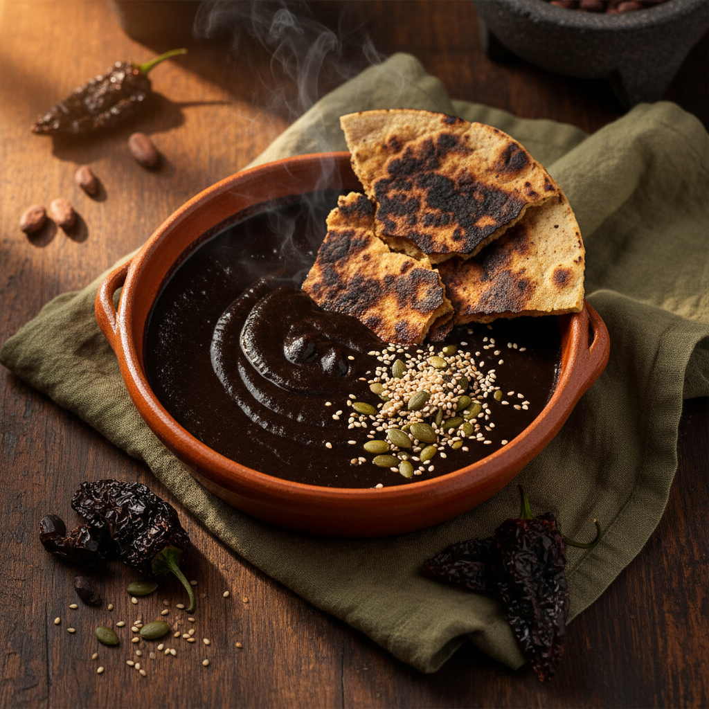 Mole Negro — Seven Chiles, One Burnt Tortilla, One Legendary Sauce