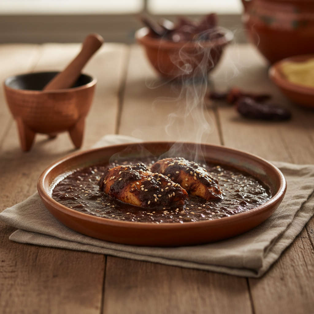 Mole Poblano — the real version, made on a Sunday