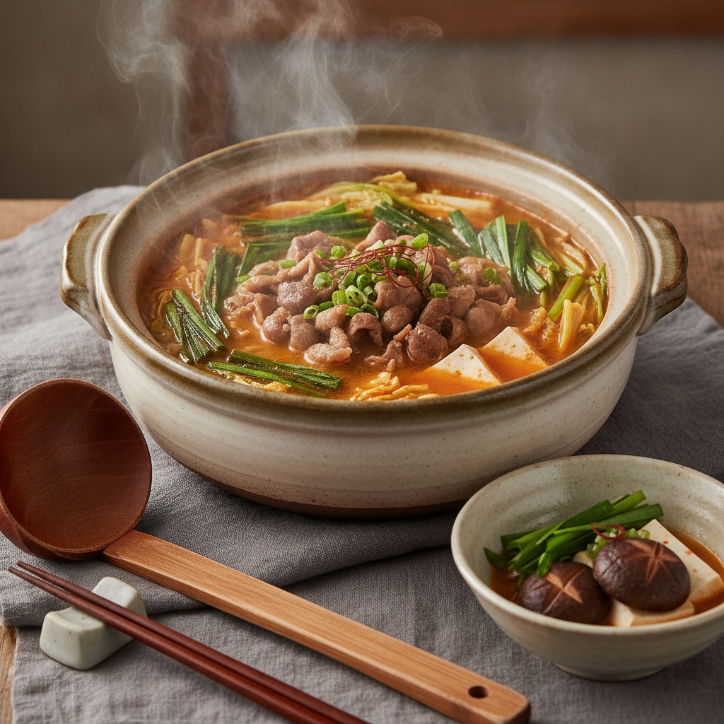 Motsunabe: Fukuoka Giblet and Miso Hot Pot