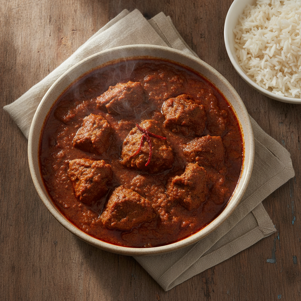 The Real Rogan Josh — Fennel, Dried Ginger, and Ratan Jot