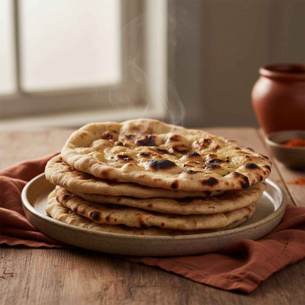 Naan: High-Heat Oven Technique Without a Tandoor