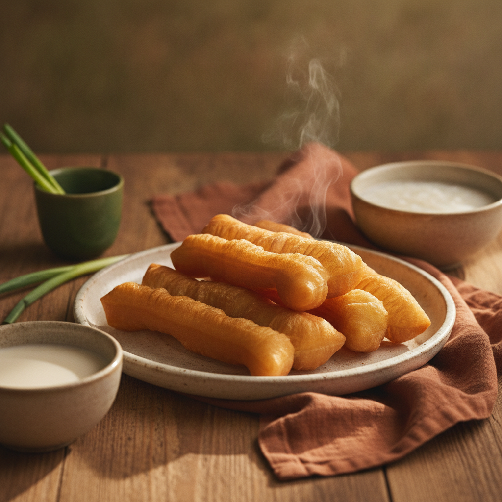 Northern Chinese Fried Dough Sticks You Tiao