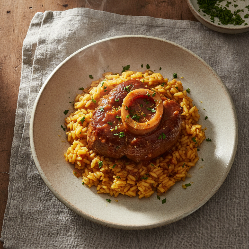 Osso Buco alla Milanese with Gremolata