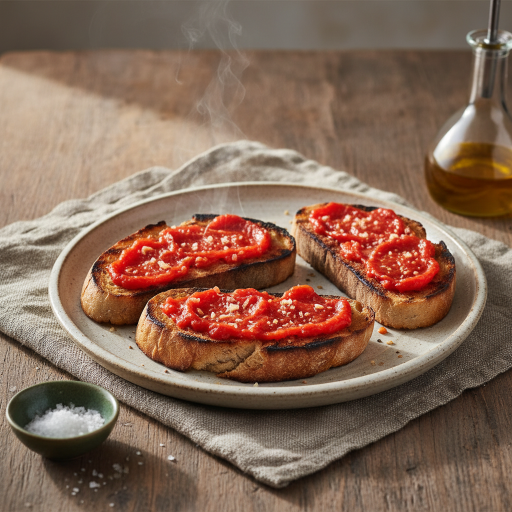Pan con Tomate