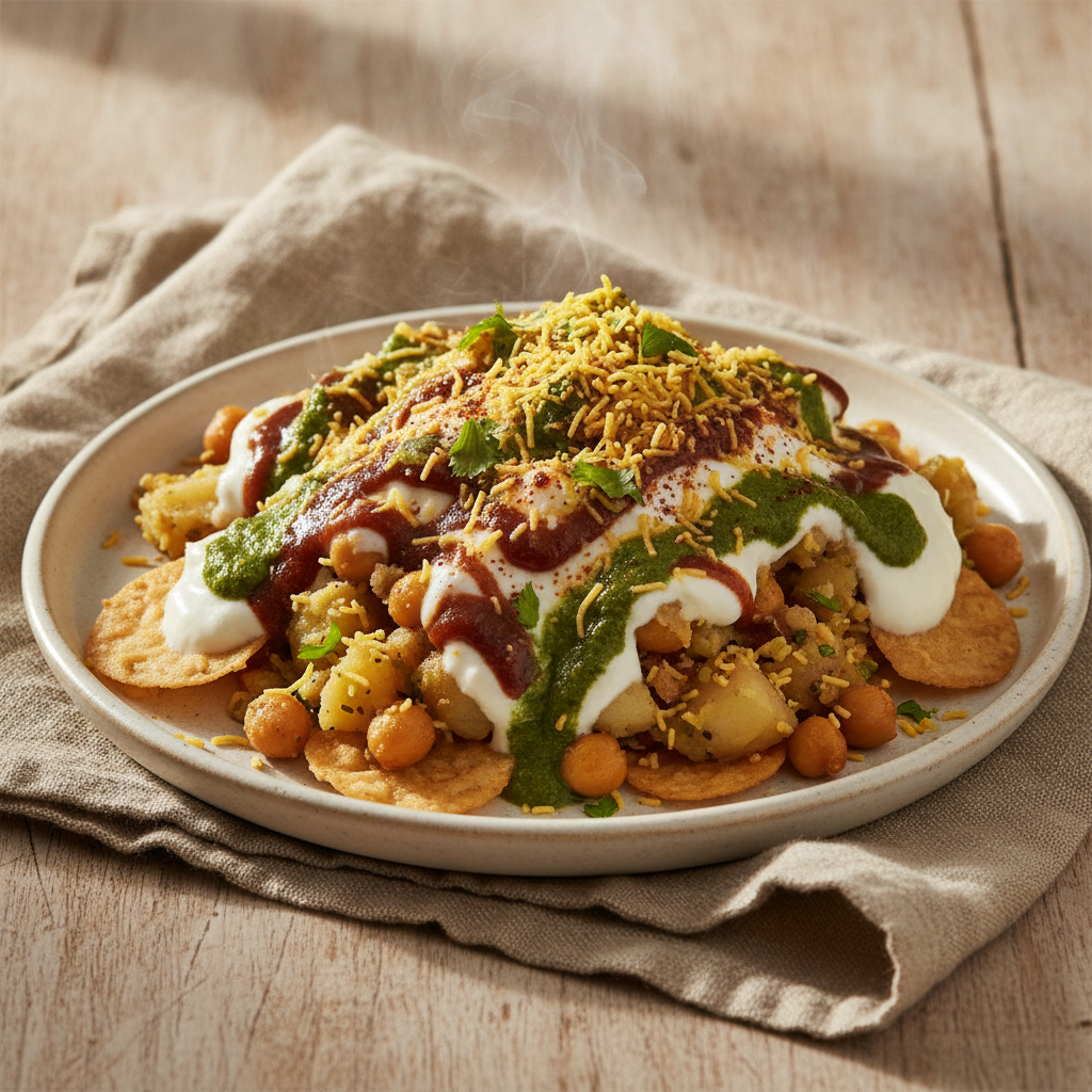 Papdi Chaat — Delhi Street Food at Its Most Addictive
