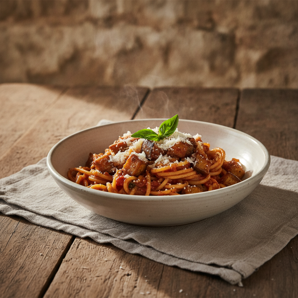 Pasta alla Norma — Sicily's Greatest Eggplant Pasta