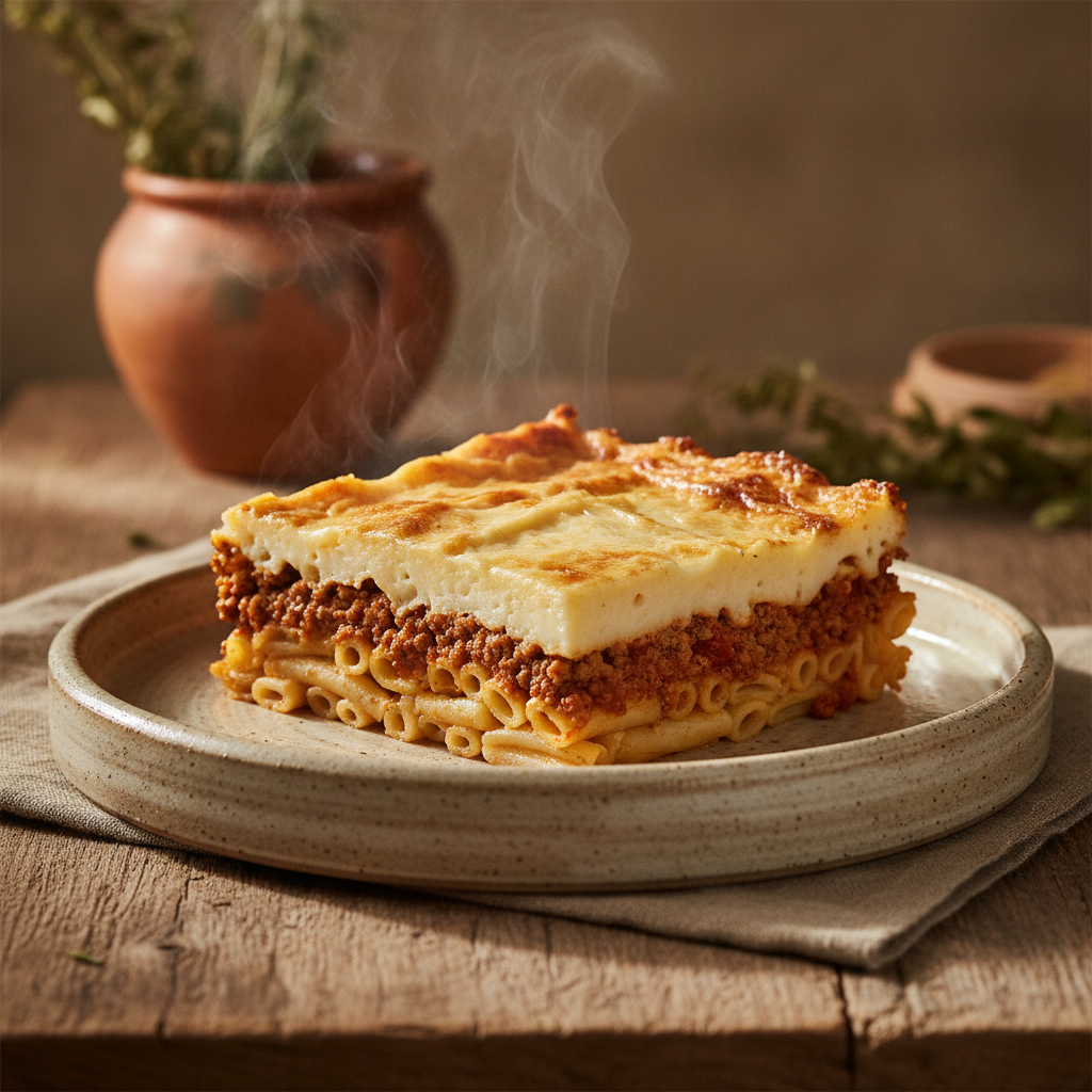Pastitsio — The Greek Baked Ziti Done Right