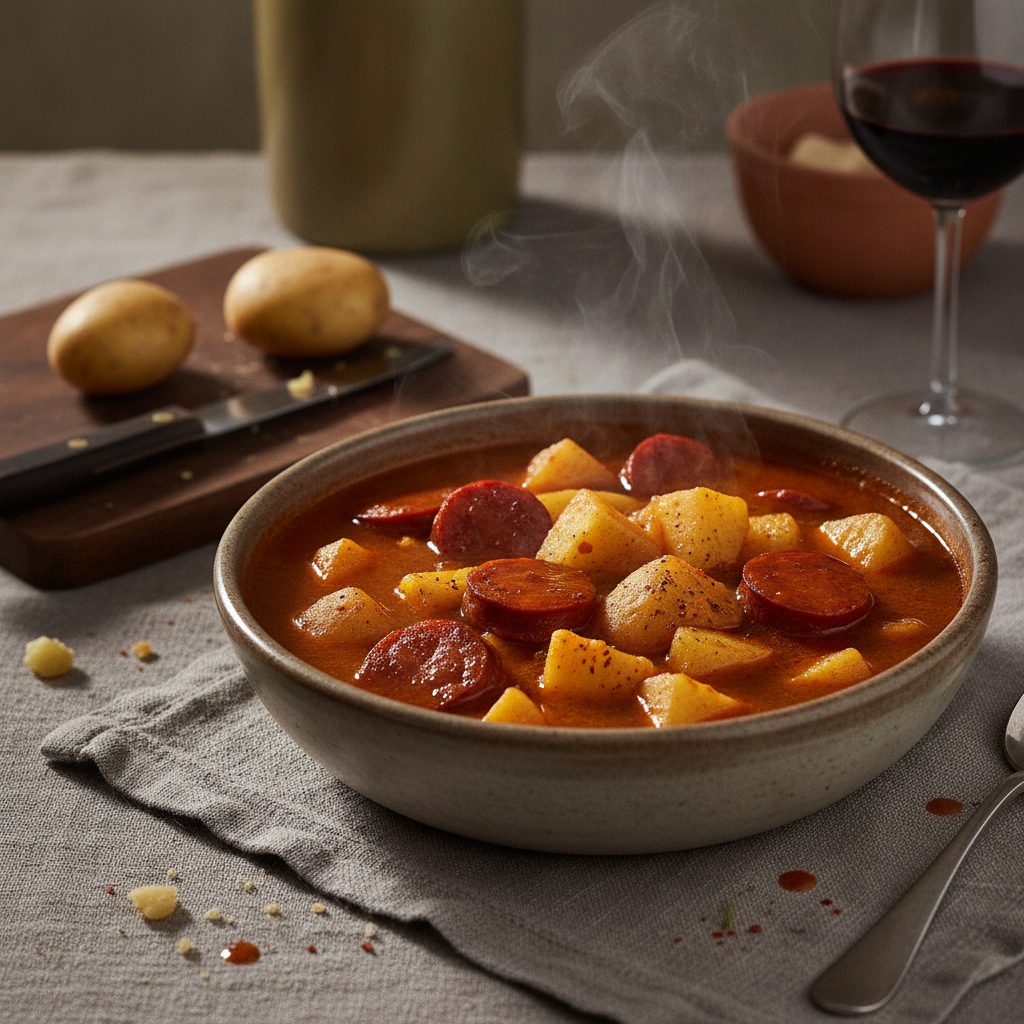 Patatas a la Riojana: La Rioja's Smoky Chorizo and Potato Stew