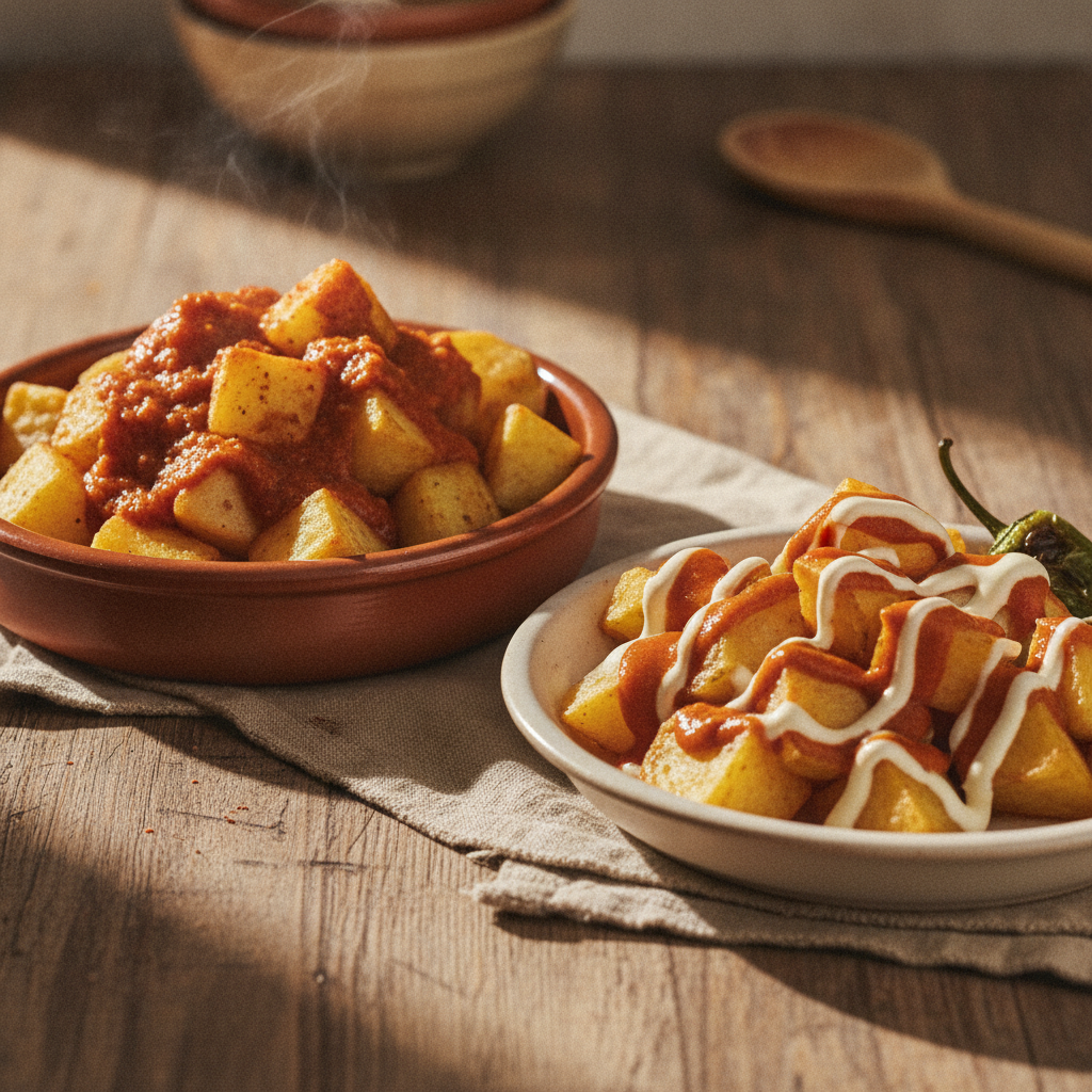 Patatas Bravas: The Crispy Potato Tapa with the Sauce Debate