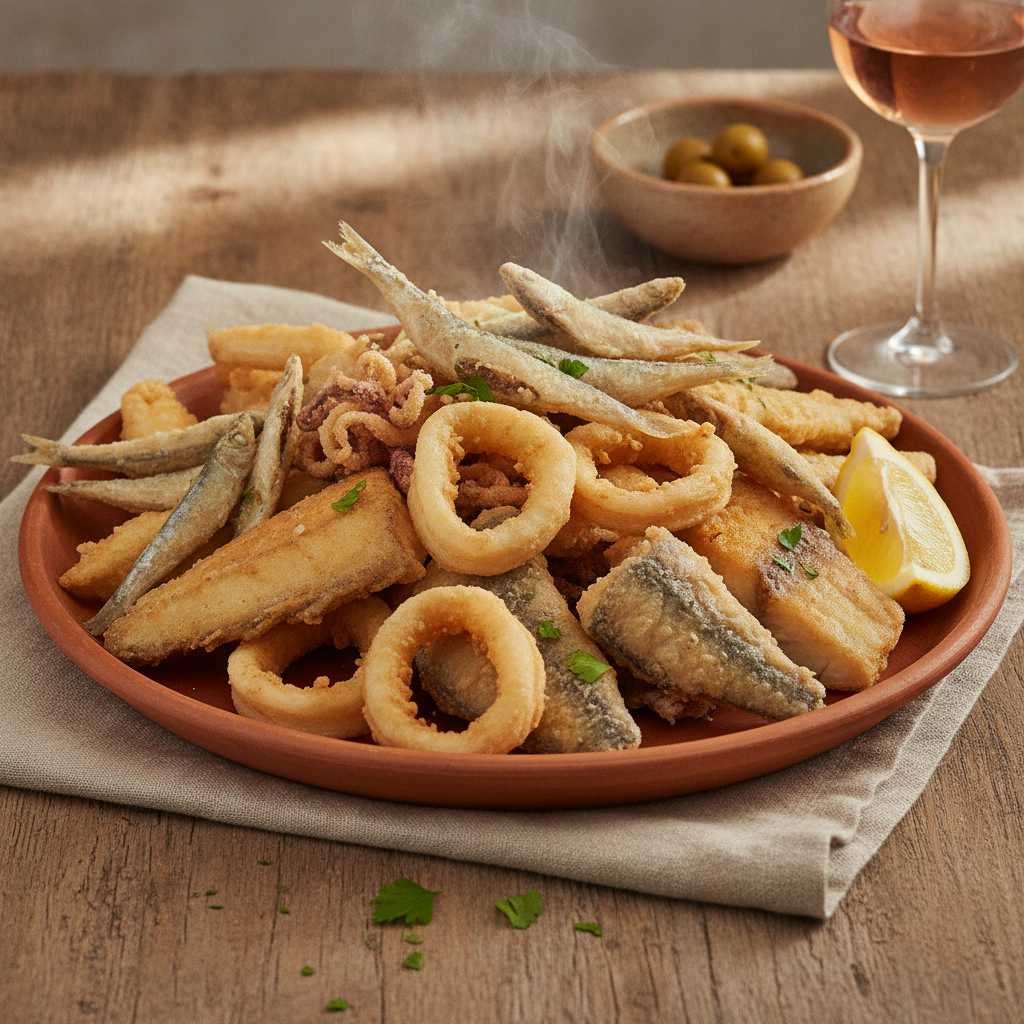 Assorted Andalusian Fried Fish Platter