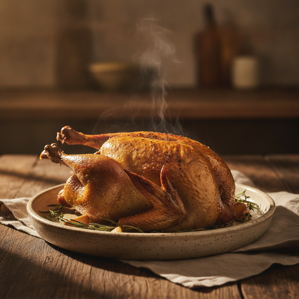 Classic Roasted Guinea Fowl