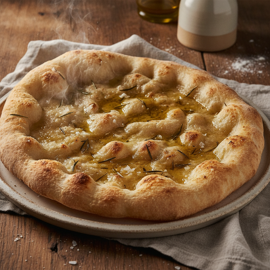 Pizza Bianca Romana: Rome's Crackly No-Sauce White Pizza