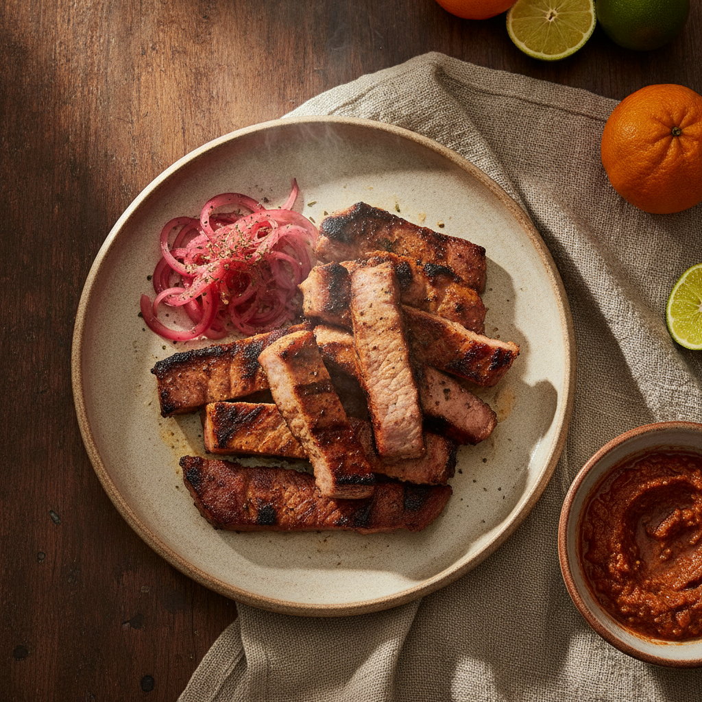 Poc Chuc: Yucatán's Sour Orange Grilled Pork Over Wood Coals