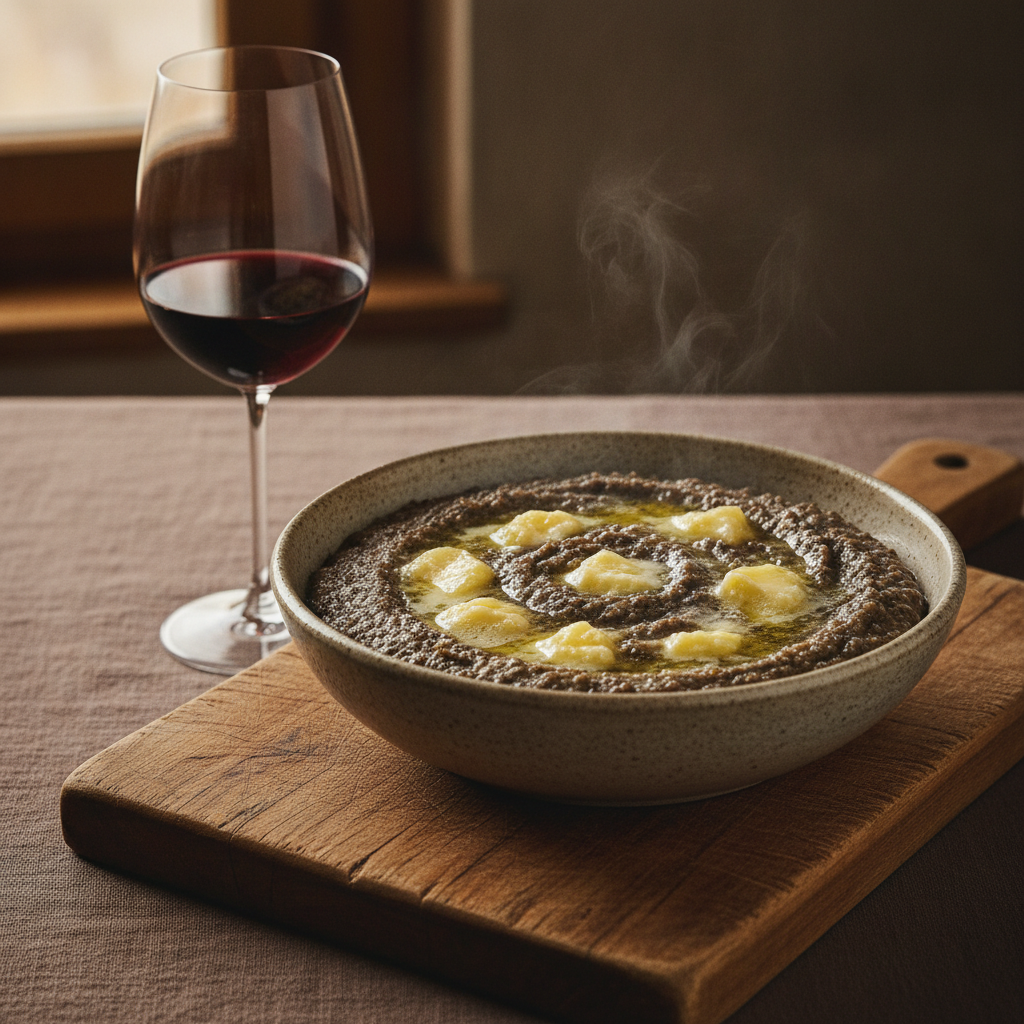 Polenta Taragna with Casera and Butter: The Alpine Original
