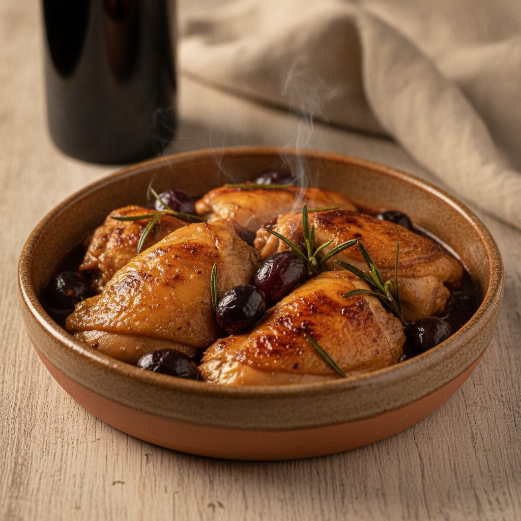 Pollo alla Cacciatora — Brown It, Braise It, Don't Rush It