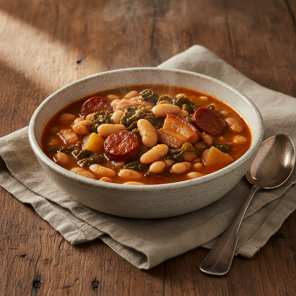 Pote Asturiano: The Hearty Asturian White Bean and Greens Stew