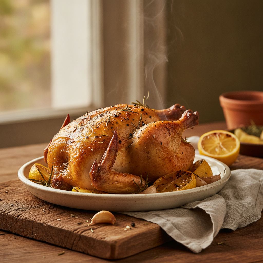 Classic French Roast Chicken