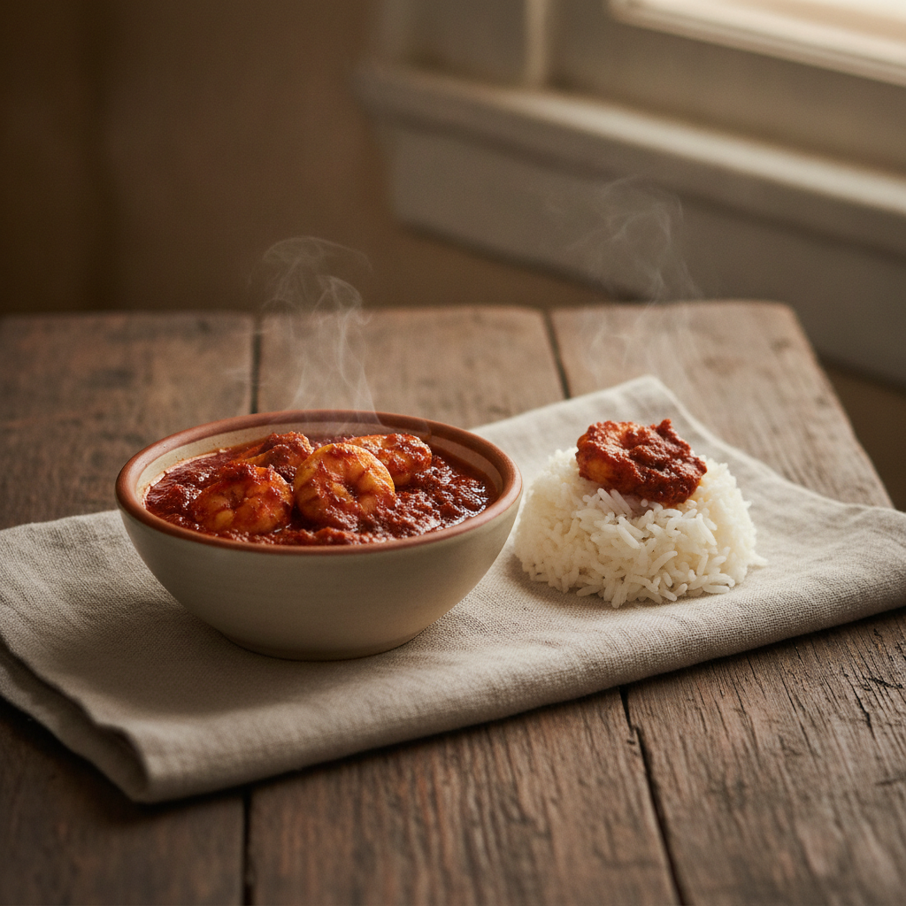 Prawn Balchão — Goa's Fiery, Tangy Prawn Pickle