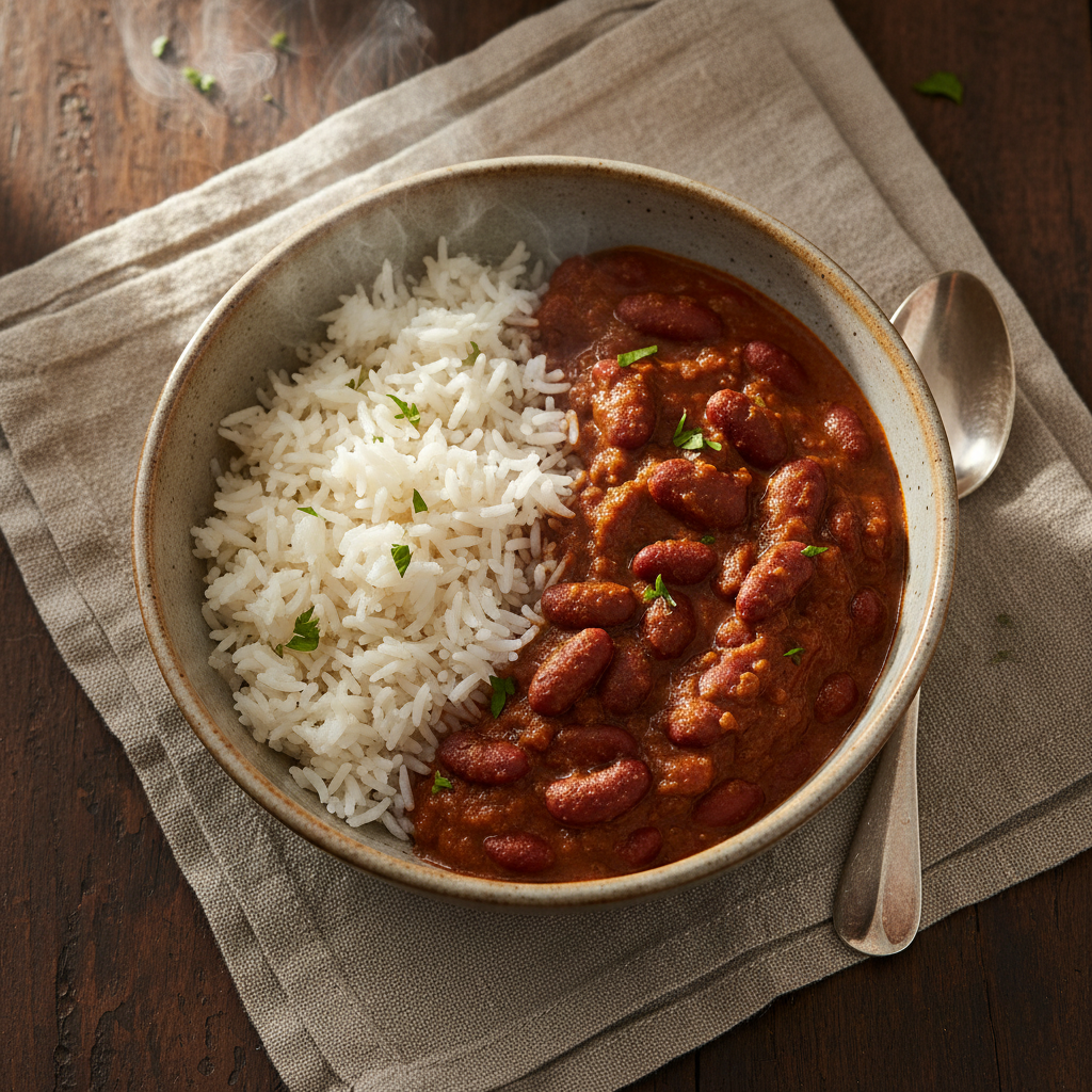Rajma: Red Kidney Beans in the Punjabi Way
