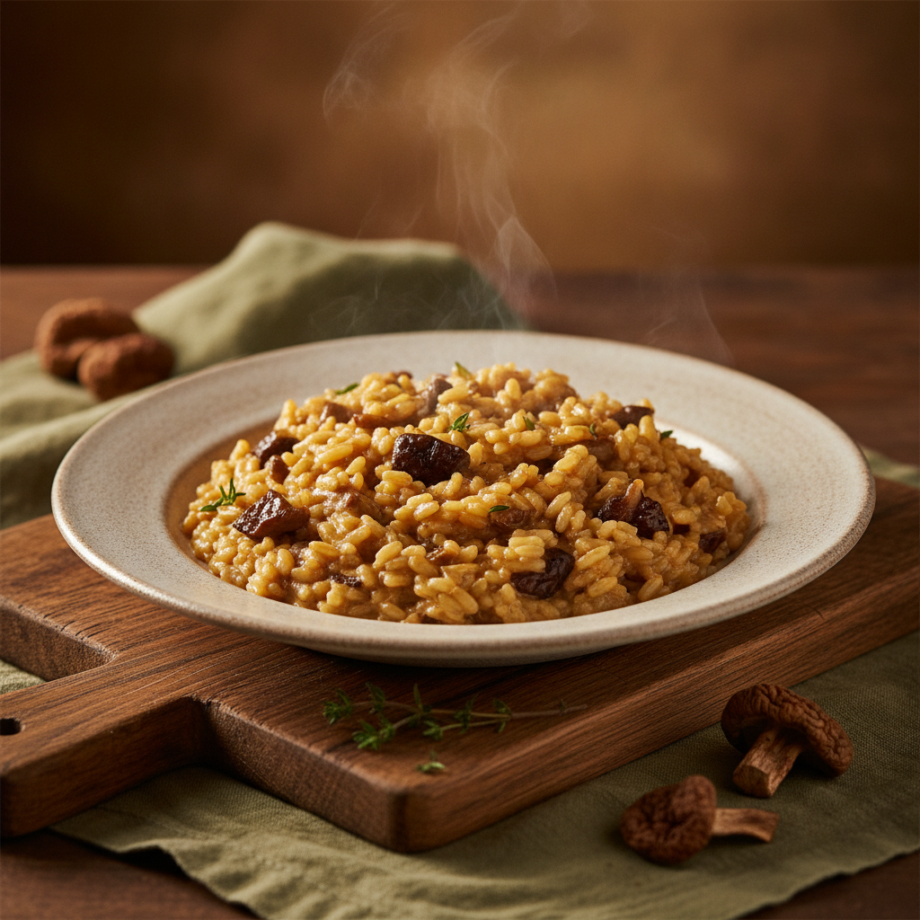 Risotto ai Funghi Porcini: Earthy, Creamy, and All About Technique