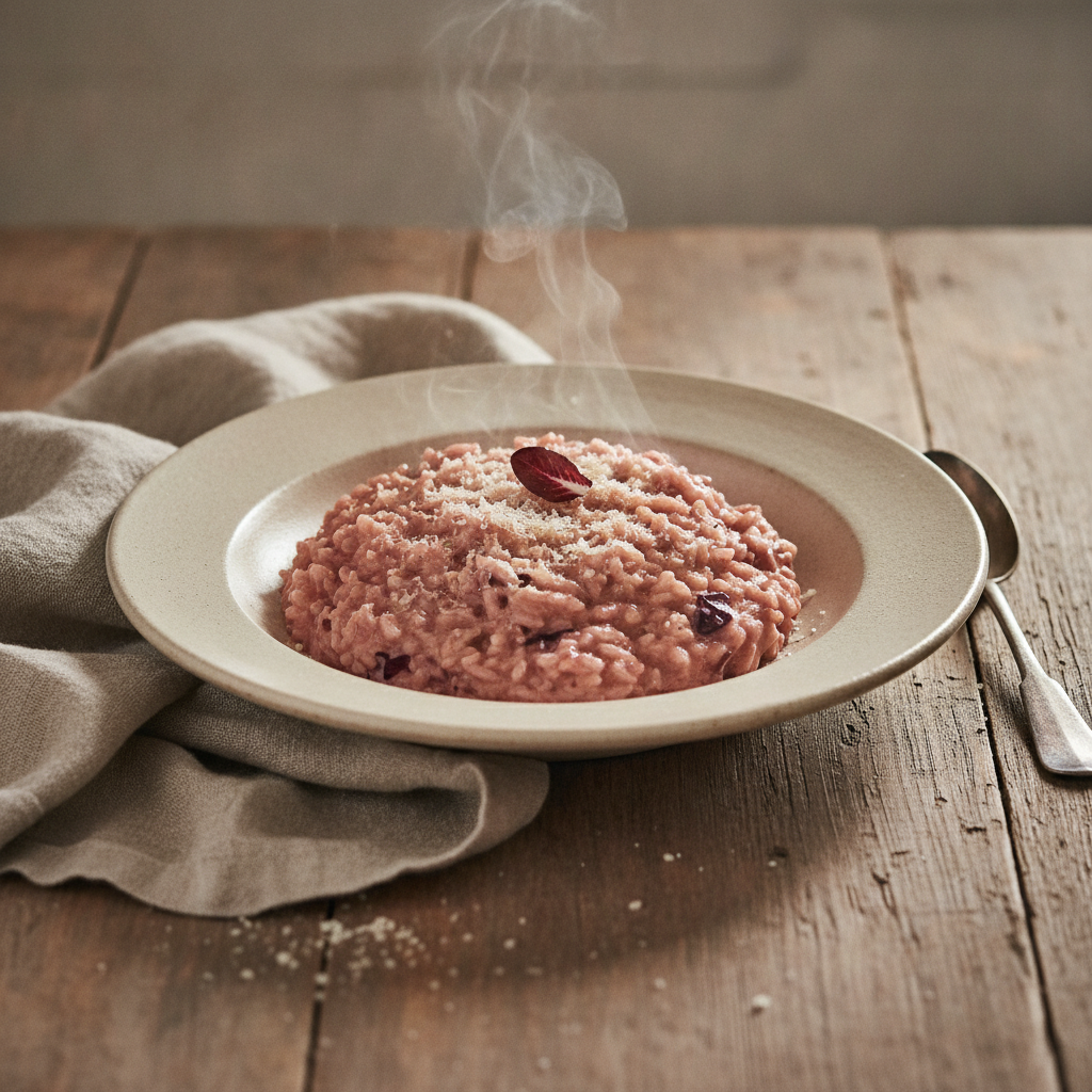 Risotto al Radicchio Trevigiano — Veneto's Bittersweet Classic