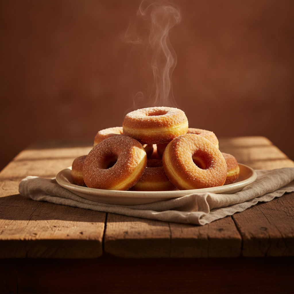 Traditional Anise Flavored Doughnuts