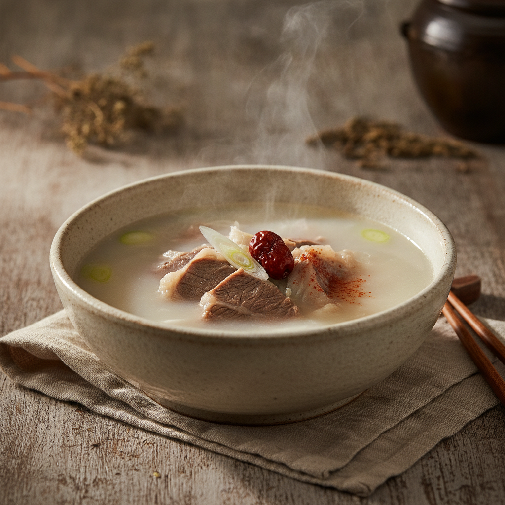 Sagol Gomtang Rich Beef Bone Soup