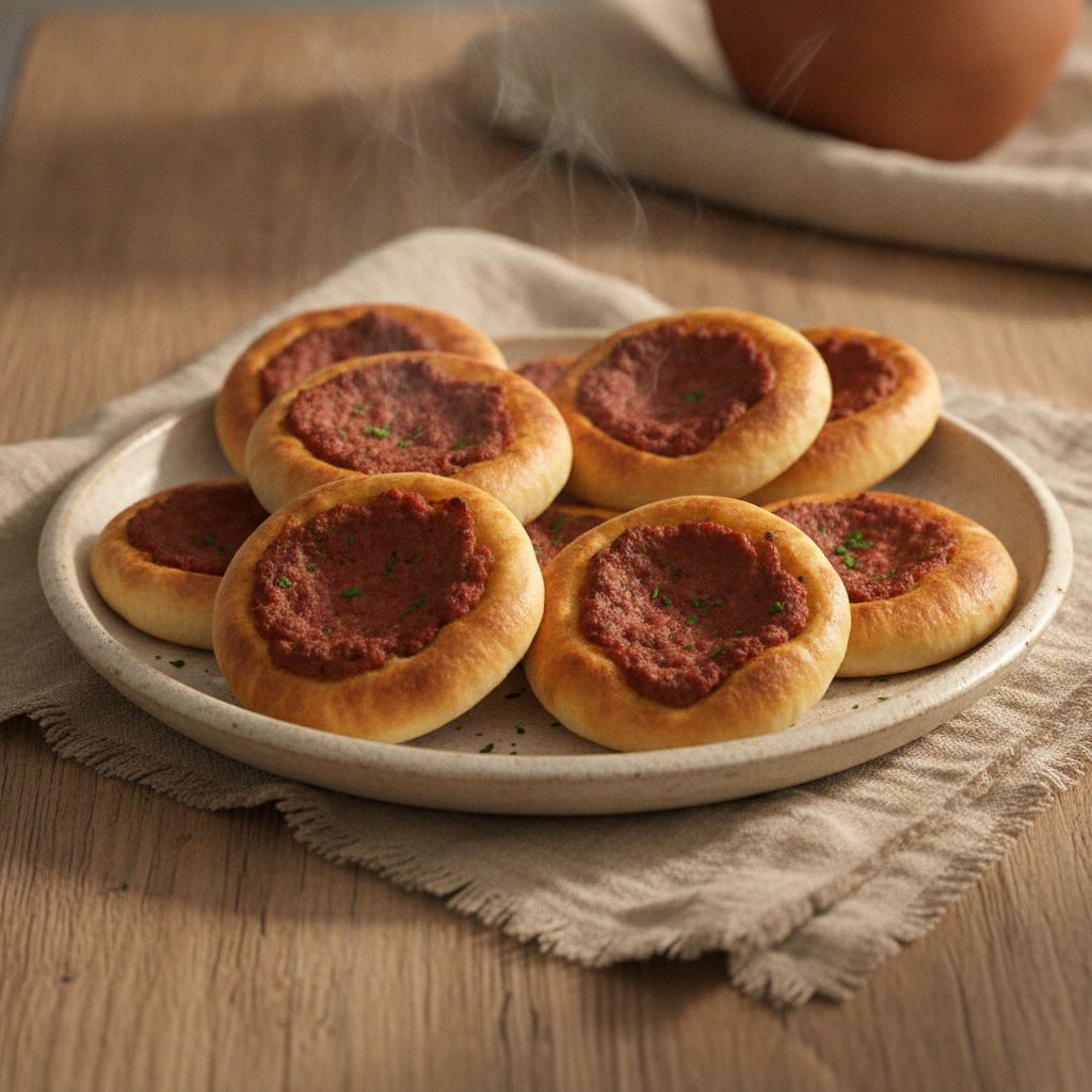 Savory Middle Eastern Mini Meat Pies