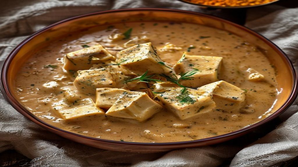Shahi Paneer: Mughal-Style Paneer in Cashew and Onion Cream