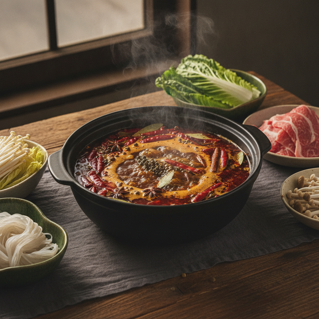 Sichuan Spicy Broth Hot Pot