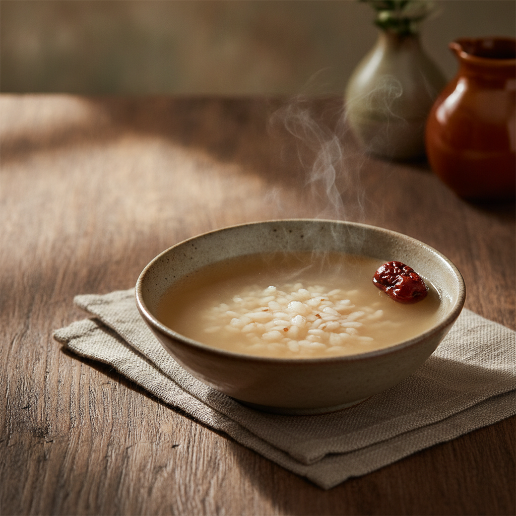 Traditional Sweet Rice Punch made from Malted Barley