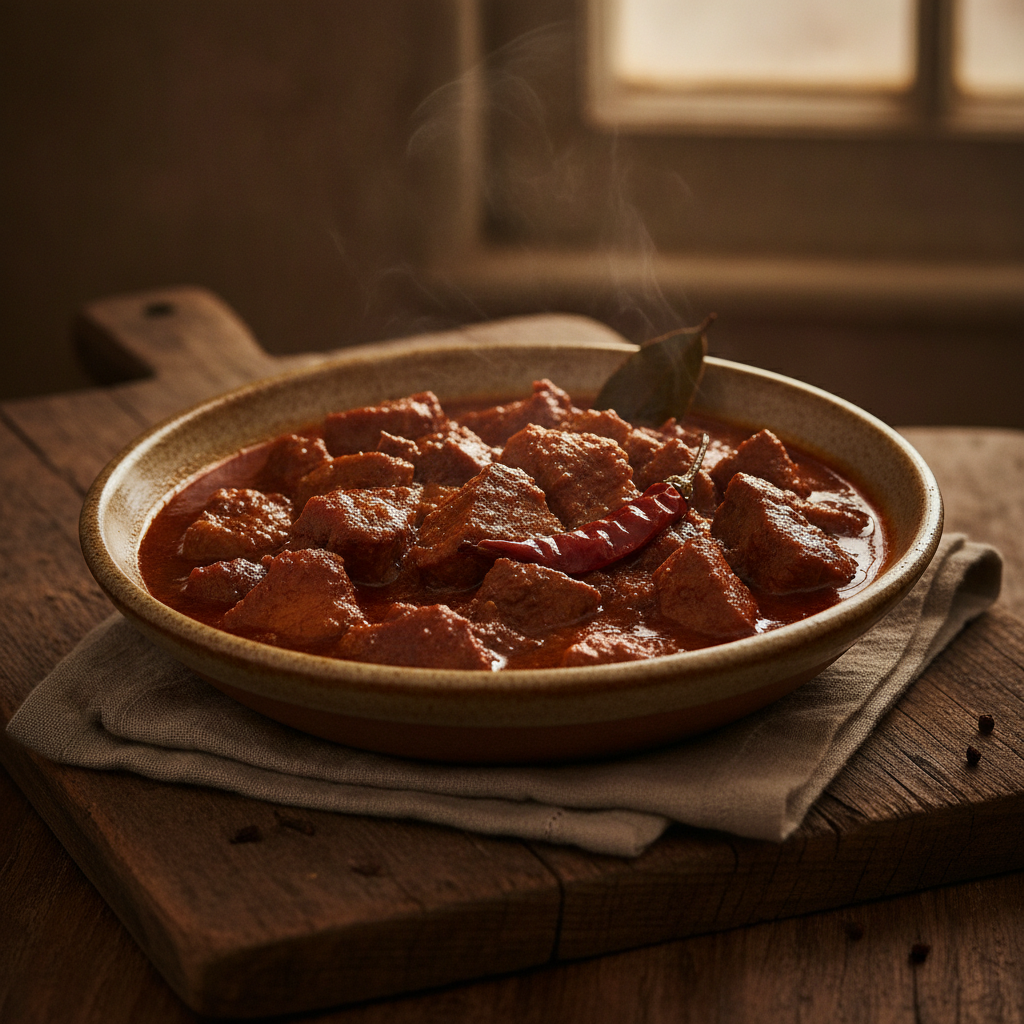 Sorpotel — Goa's Pork and Offal Curry, Aged in Vinegar and Spice