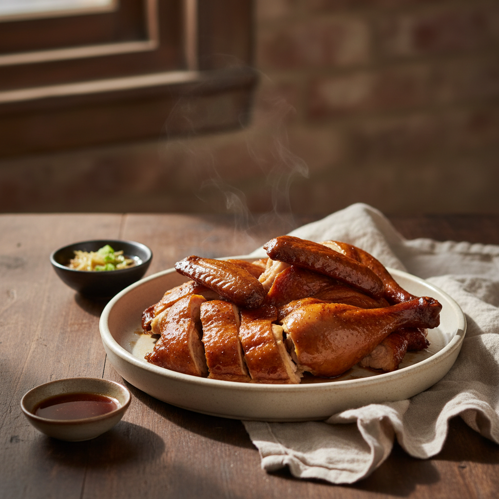 Soy Sauce Chicken: Cantonese Si Yau Gai